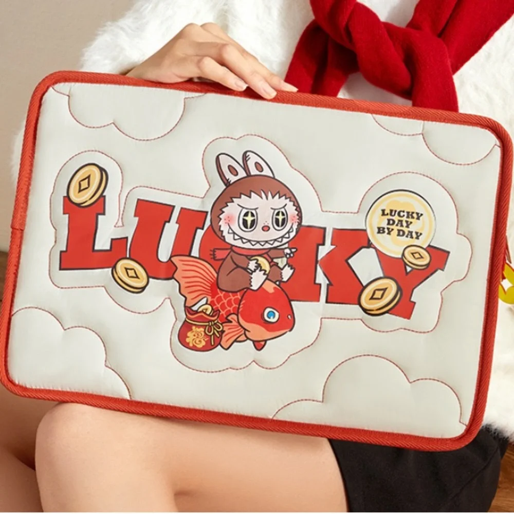 Brand New Labubu Wealthy Snake's New Year Celebration Series - Laptop Bag